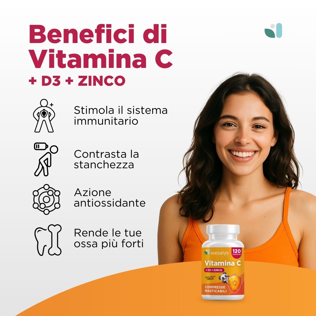 Vitamina C + D3 + Zinco