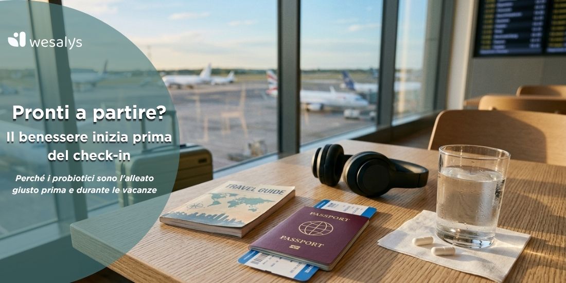 Perché i probiotici sono l'alleato giusto prima e durante le vacanze