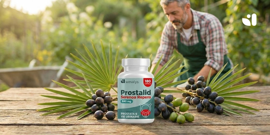 Prostalid: Serenoa Repens di alta qualità per il benessere della prostata e delle vie urinarie