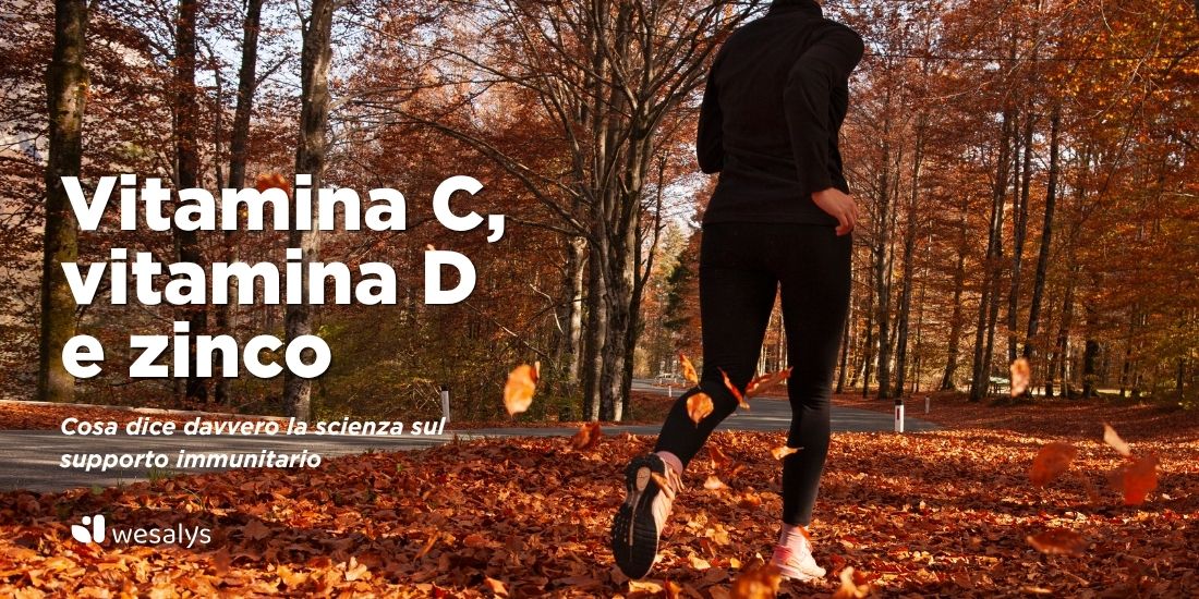 Vitamina C, vitamina D e zinco: cosa dice davvero la scienza sul supporto immunitario