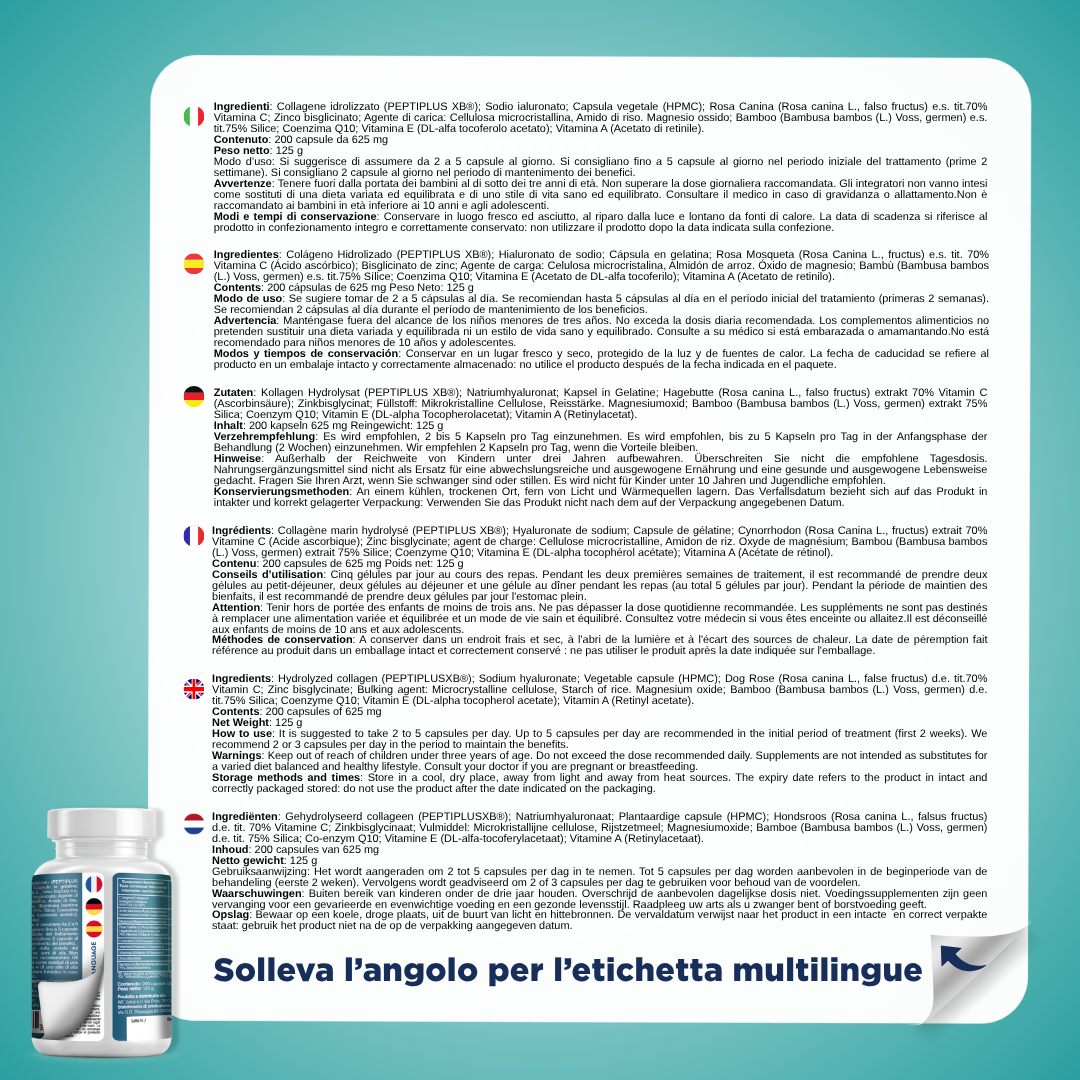 Acido Ialuronico + Collagene