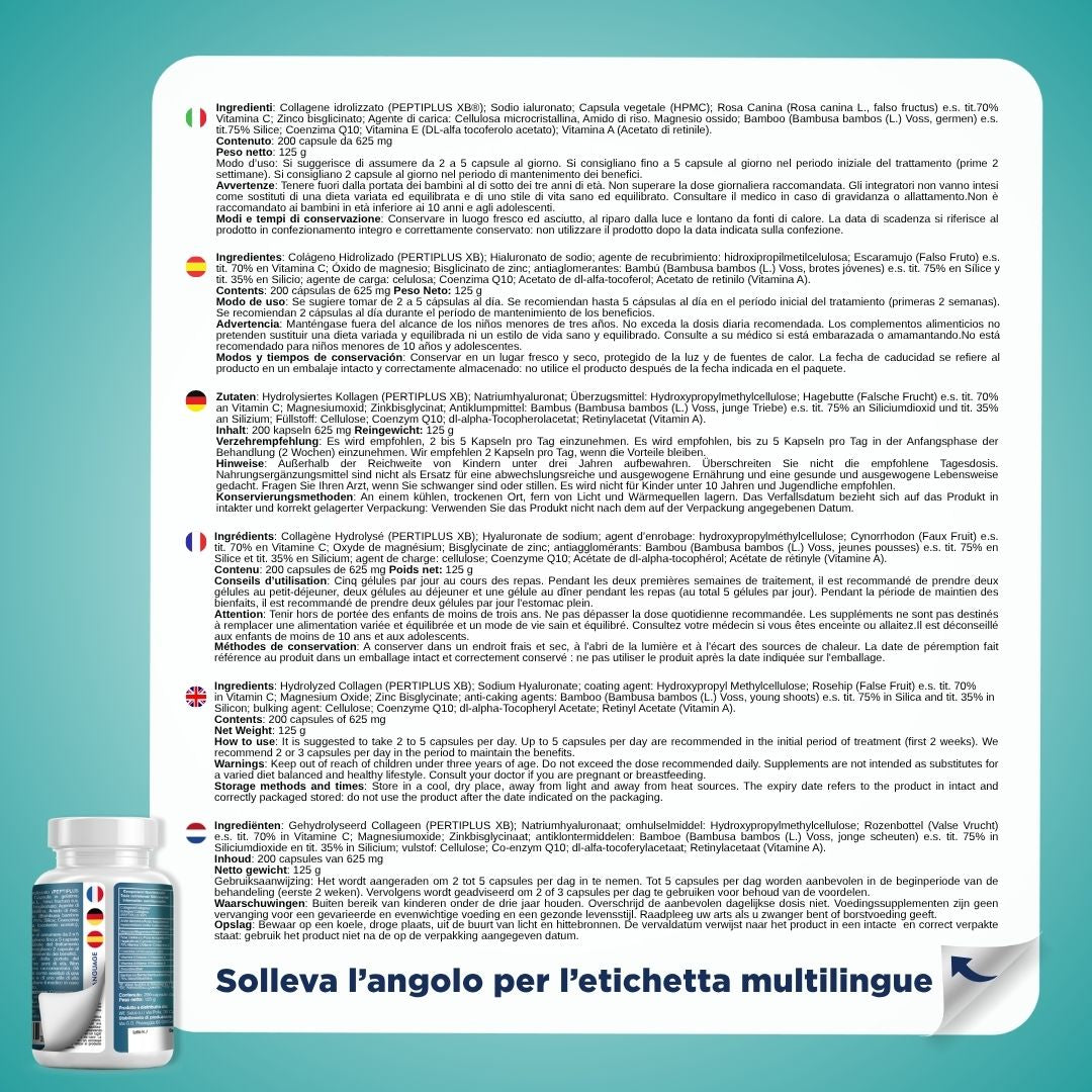 Acido Ialuronico + Collagene