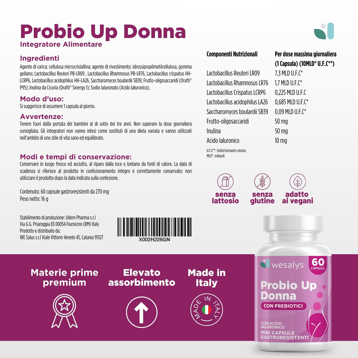 Probio Up Donna