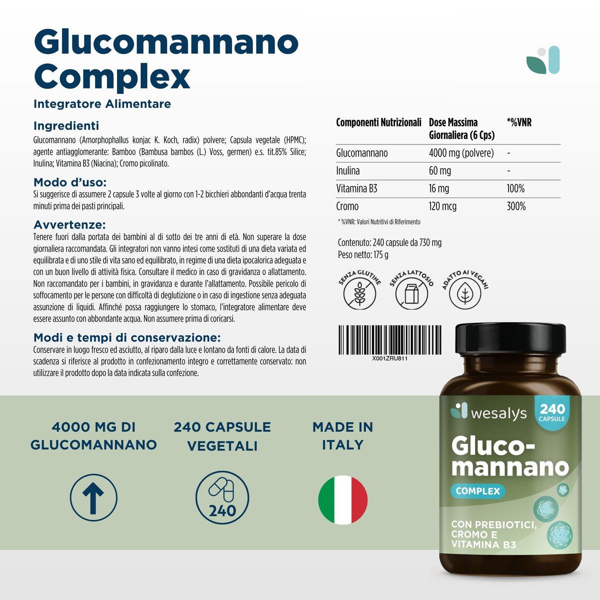 Glucomannano Complex