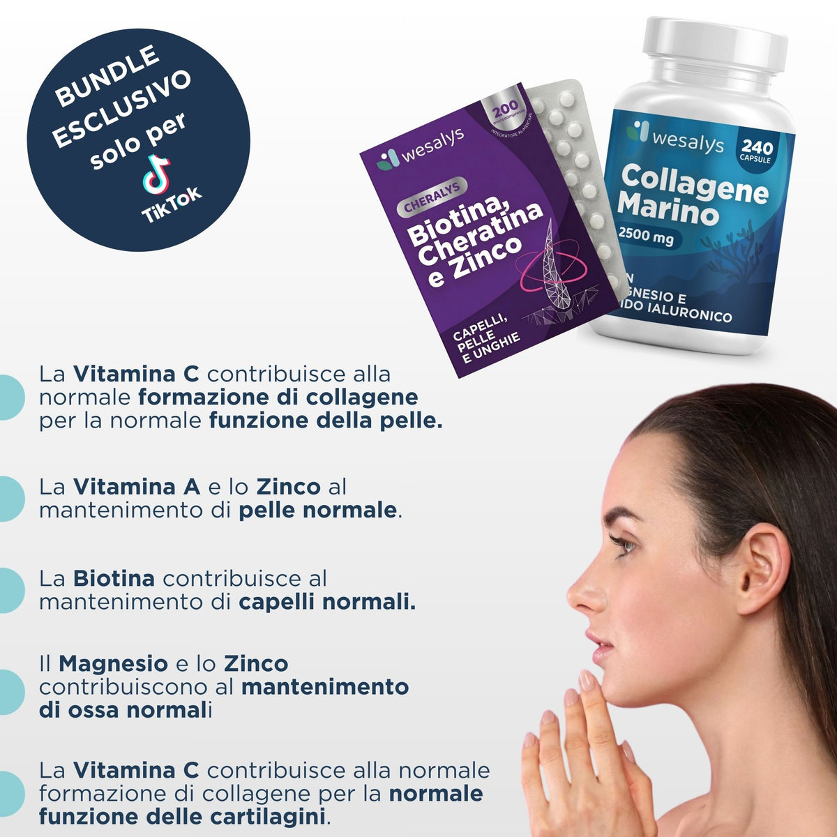 Bundle Esclusivo Cheralys + Collagene Marino 240 TTS
