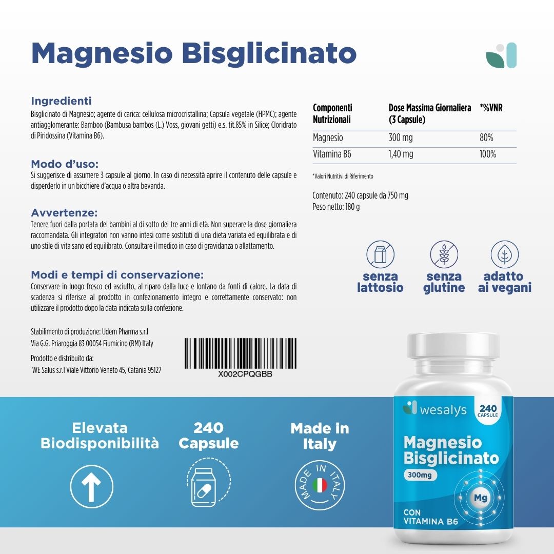 Magnesio Bisglicinato
