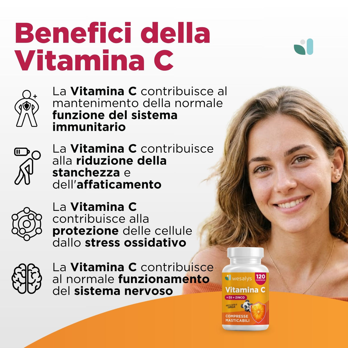 Vitamina C + D3 + Zinco
