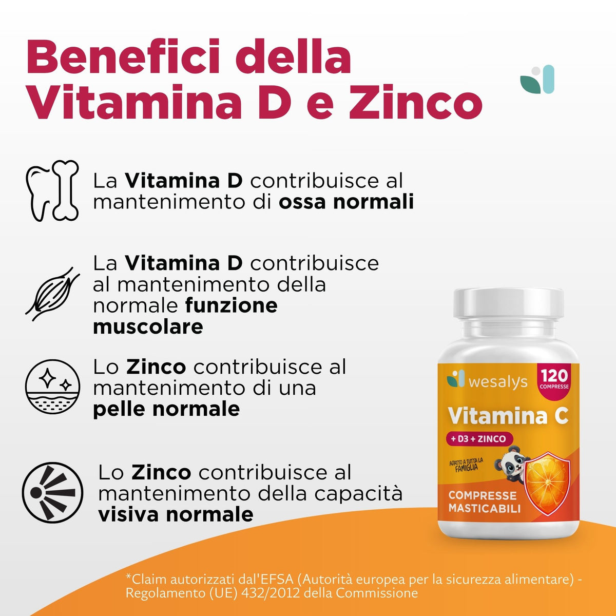 Vitamina C + D3 + Zinco
