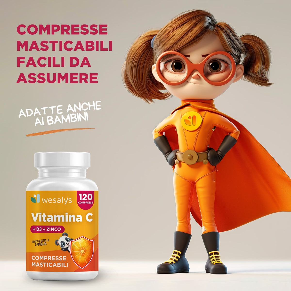 Vitamina C + D3 + Zinco