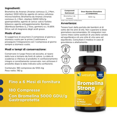 Bromelina Strong